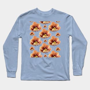 Tulipa 'La Belle epoque'  Double Early Tulip Long Sleeve T-Shirt